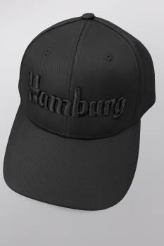 Preview: Baseballcap "Hamburg" mit hochwertiger 3D-Stickerei – Stylische, verstellbare Unisex-Cap im Urban Streetwear Look für Damen & Herren Preview: 3D Cap Hamburg